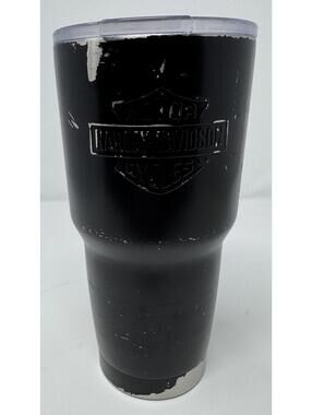 Harley-Davidson Embossed B&S Stainless Steel Travel Cup, 24 oz. 3SSB4900